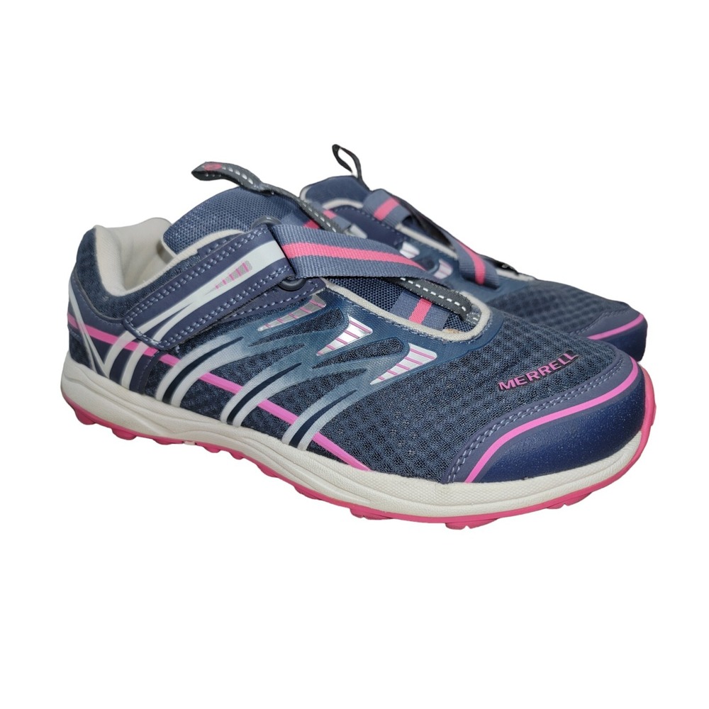 Merrell Mix Master Jam Z-Rap Girls Shoes Size 7 Pink Navy Athletic Sneakers